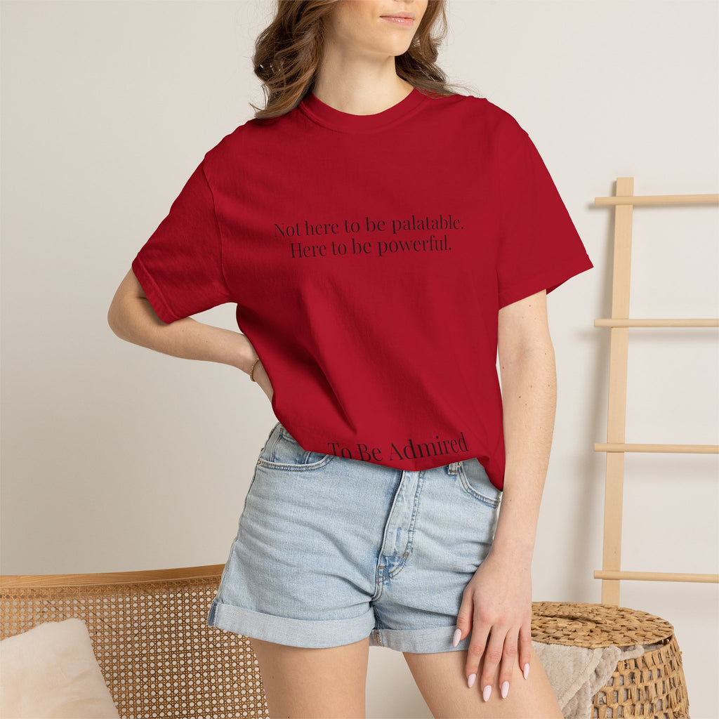 Admire Yourself First — Affirmation Tee